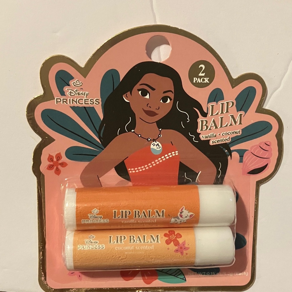 Disney Princess Moana Lip Gloss and Balm Set (3 packs -6 items total) - Picture 2 of 6